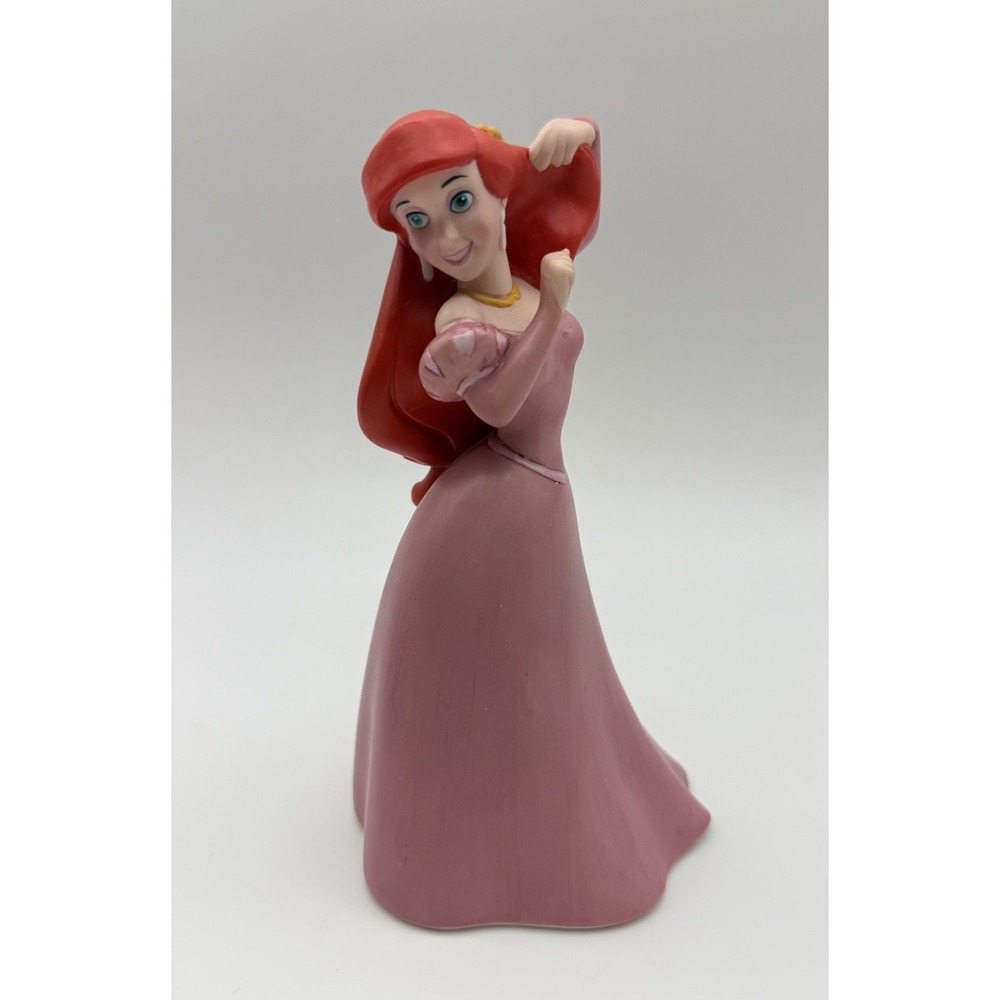 RARE Disney Little Mermaid Ariel Ceramic or Porcelain Bell Figurine 6.5"